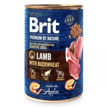 Brit Premium by Nature Lamb with Buckwheat, 400 g