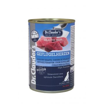 Dr. Clauder's Dog Selected Meat Inimi de Pui, 400 g de firma originala