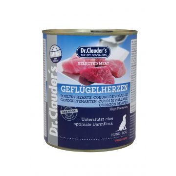 Dr. Clauder's Dog Selected Meat Inimi de Pui, 800 g ieftina