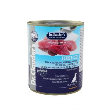 Dr. Clauder's Dog Selected Meat Junior, 800 g