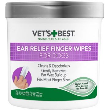 Vet's Best Ear Wipes, 50 bucati ieftin