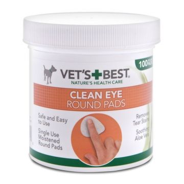 Vet's Best Eye Wipes, 100 bucati ieftin