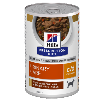 Hill's Prescription Diet Canine C/D Chicken and Vegetable Stew, 354 g