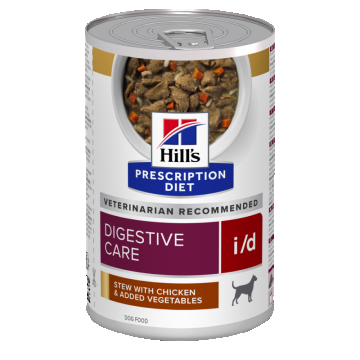 Hill's Prescription Diet Canine I/D Chicken and Vegetable Stew, 354 g ieftina