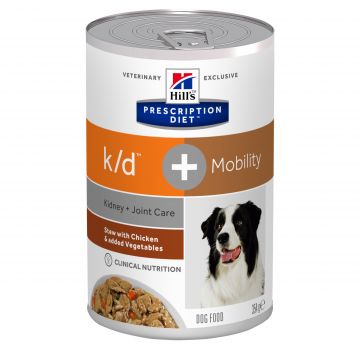 Hill's PD Canine K/D plus Mobility Chicken and Vegetable Stew, 354 g