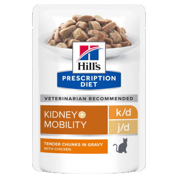Hill's Prescription Diet Feline K/D + Mobility, 85 g