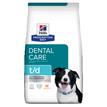 Hill's Prescription Diet Canine t/d Dental Care, 4 kg ieftina