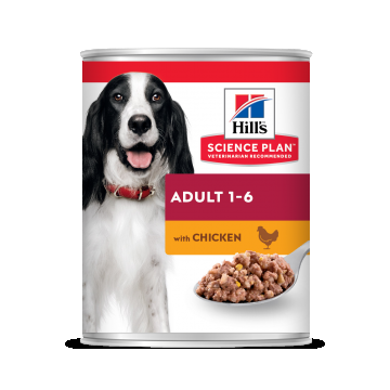 Hill's Science Plan Canine Adult Chicken, 370 g la reducere