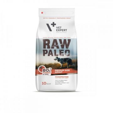 Raw Paleo, Adult, Rase Medii, Curcan, 10 Kg