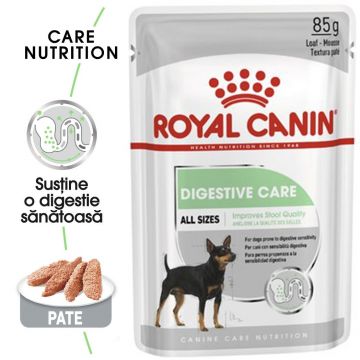 Royal Canin Digestive Care Adult hrana umeda caine, confort digestiv (pate), 85 g