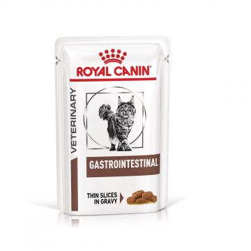 ROYAL CANIN Gastrointestinal, dieta veterinara pisici, sistem digestiv, (in sos), 85 g