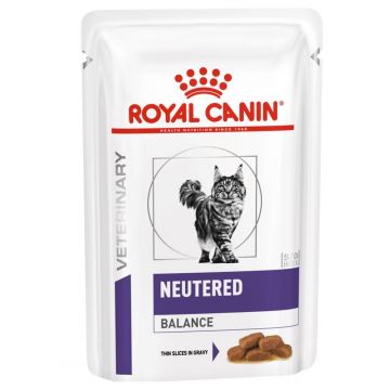 Royal Canin Neutered Weight Balance Cat, 1 plic x 85 g de firma originala