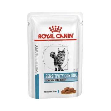 Royal Canin Sensitivity Control Cat, hrana umeda pisica, 85 g