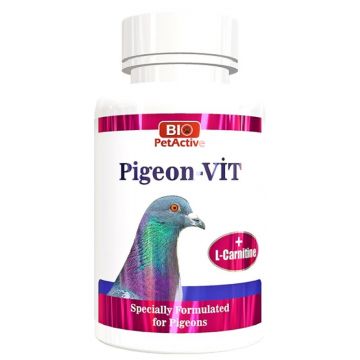 Vitamine pentru porumbei, Bio PetActive Pigeon, 500 tbl