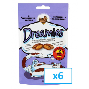 DREAMIES recompense pisici, cu rata 6x60 g