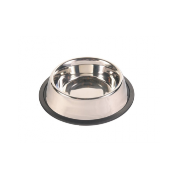 TRIXIE Bol metal anti-alunecare, 0.45 L / 14 cm