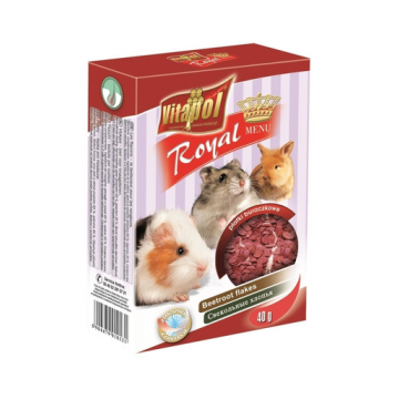 VITAPOL Menu fulgi de sfecla rosie pentru rozatoare 40 g