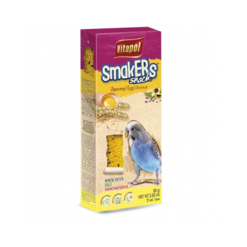 VITAPOL Smakers pentru papagali, cu oua 2 buc.90 g