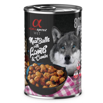 ALPHA SPIRIT Chiteluțe cu miel și chimen 400 g ALPHA SPIRIT Chiteluțe cu miel și chimen 400 g