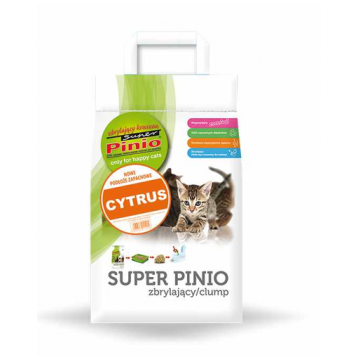 BENEK Super Pinio Asternut pentru animale, cu miros de lamaie 7 L