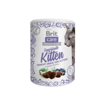 BRIT Care Cat Snack Superfruits Kitten recompense pentru pisoi 100 g