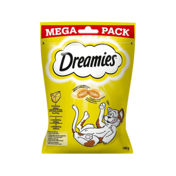 DREAMIES Mega brânză 4 x 180 g