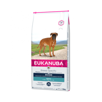 EUKANUBA Breeds Specific hrana uscata pentru cainii adulti rasa boxer 12 kg