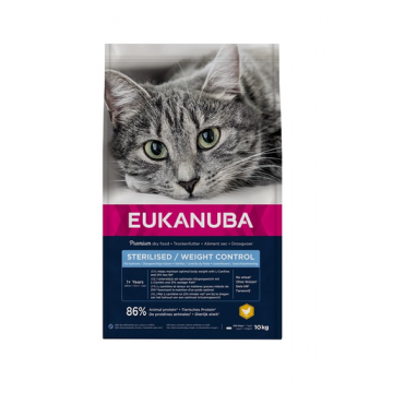 EUKANUBA Cat Veterinary Diets Dryweight Diabetic Control Adult All Breeds 10 kg