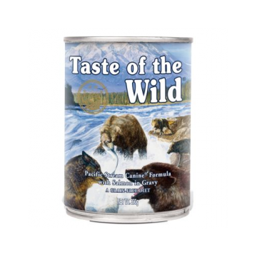TASTE OF THE WILD Pacific Stream Hrana umeda caini adulti, cu somon 390 g TASTE OF THE WILD Pacific Stream Hrana umeda caini adulti, cu somon 390 g