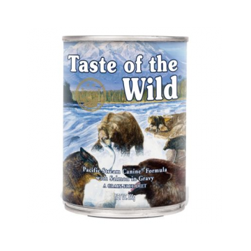 TASTE OF THE WILD Pacific Stream Hrana umeda caini adulti, cu somon 390 g