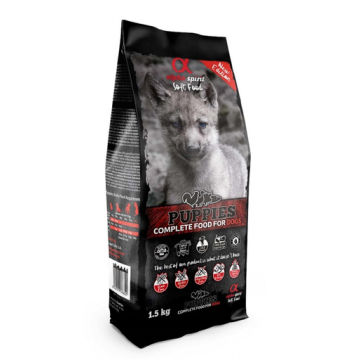 ALPHA SPIRIT Hrană uscată și moale pentru cățeluși 1,5 kg ALPHA SPIRIT Hrană uscată și moale pentru cățeluși 1,5 kg