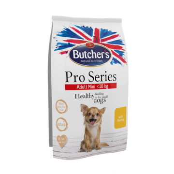 BUTCHER'SDog ProSeries Adult Hrană uscată cu pui pentru talie mică 800 g