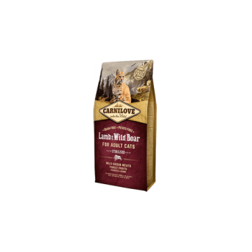 CARNILOVE Cat Grain Free Lamb&Wild Boar Adult Sterilised 2 kg