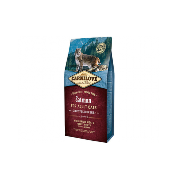 CARNILOVE Cat Grain Free Salmon Adult Sensitive&Long Hair 6 kg