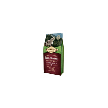 CARNILOVE Cat Hairball Control Hrana uscata pentru pisici, cu rata si fazan 2 kg