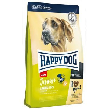 HAPPY DOG Junior Giant Lamb & Rice 15 kg hrana caini tineri talie foarte mare