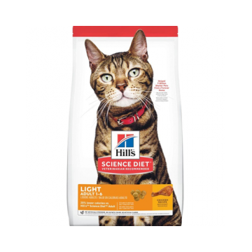 HILL'S Science Plan Feline Adult Light Chicken pentru pisici sterilizate, cu pui 10 kg