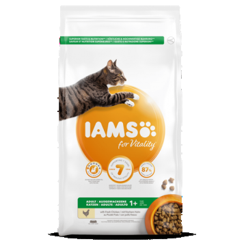 IAMS for Vitality pentru pisici adulte, cu pui 3 kg