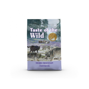 TASTE OF THE WILD Sierra Mountain hrana uscata caini adulti, cu miel 5,6 kg TASTE OF THE WILD Sierra Mountain hrana uscata caini adulti, cu miel 5,6 kg