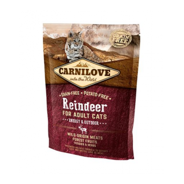 CARNILOVE Cat Energy&Outdoor cu ren 400 gr
