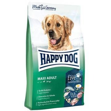 HAPPY DOG Supreme Fit&Vital Maxi Adult hrana uscata caini adulti de talie mare 14 kg