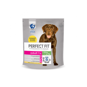 PERFECT Fit Adult (1 an) bogat în pui pentru câini de talie medie și mare 5 x 825 g