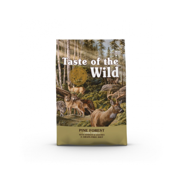 TASTE OF THE WILD Pine Forest hrana uscata caini adulti, cu vanat si legume 5,6 kg TASTE OF THE WILD Pine Forest hrana uscata caini adulti, cu vanat si legume 5,6 kg