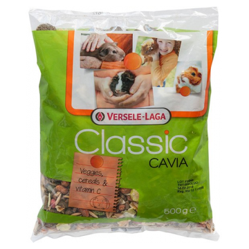 VERSELE-LAGA Cavia Classic hrană pentru porcușori de Guineea 500 gr