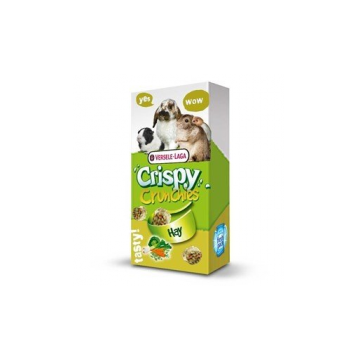 VERSELE-LAGA Crispy Crunchies Hay Recompense pentru rozatoare, din fan 75 g