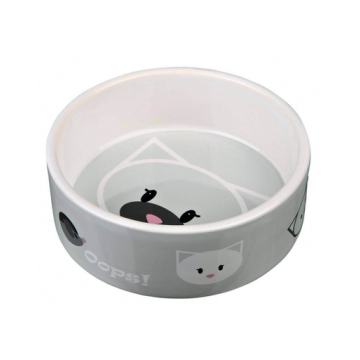TRIXIE Bol ceramic pentru pisici Mimi, 0,3 L/12 cm