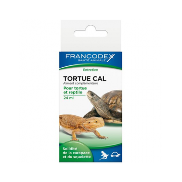 FRANCODEX Calciu pentru țestoase și reptile 24 ml