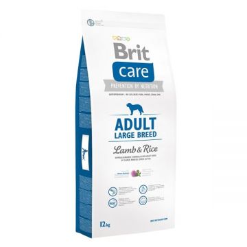 Brit Care Adult Large Breed Lamb & Rice, 12 kg la reducere