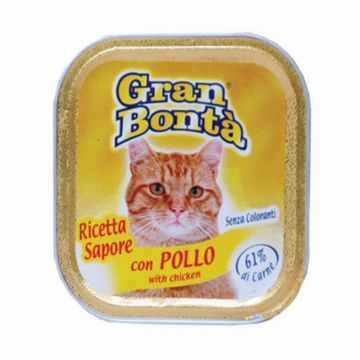 Gran Bonta Cat Pate Pui, 100 g