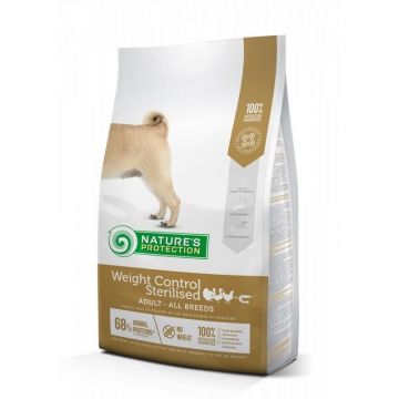 Nature's Protection Dog Adult Weight Control Sterilised Poultry and Krill, 12 kg